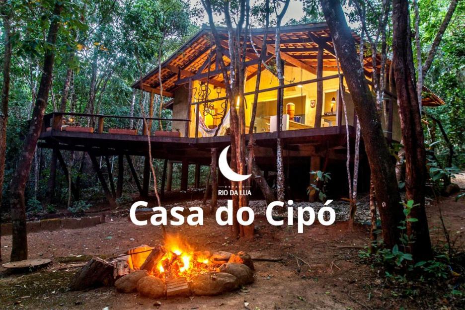 Espaco Rio Da Lua - Casas - Cipo, Mata, Madeira E Tororao - Sao Jorge Go Eksteriør billede